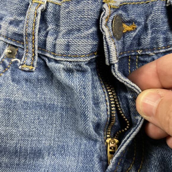 Levi’s 569 Loose Straight Leg Jeans Womens 14 Reg Denim Med Wash VTG Y2K 26x26” - Picture 6 of 13